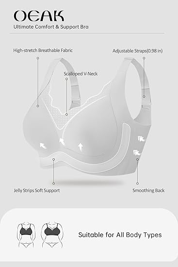 Scalloped Convertible Everyday Tshirt Bra